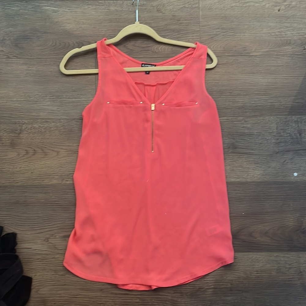 Express sleeveless blouse